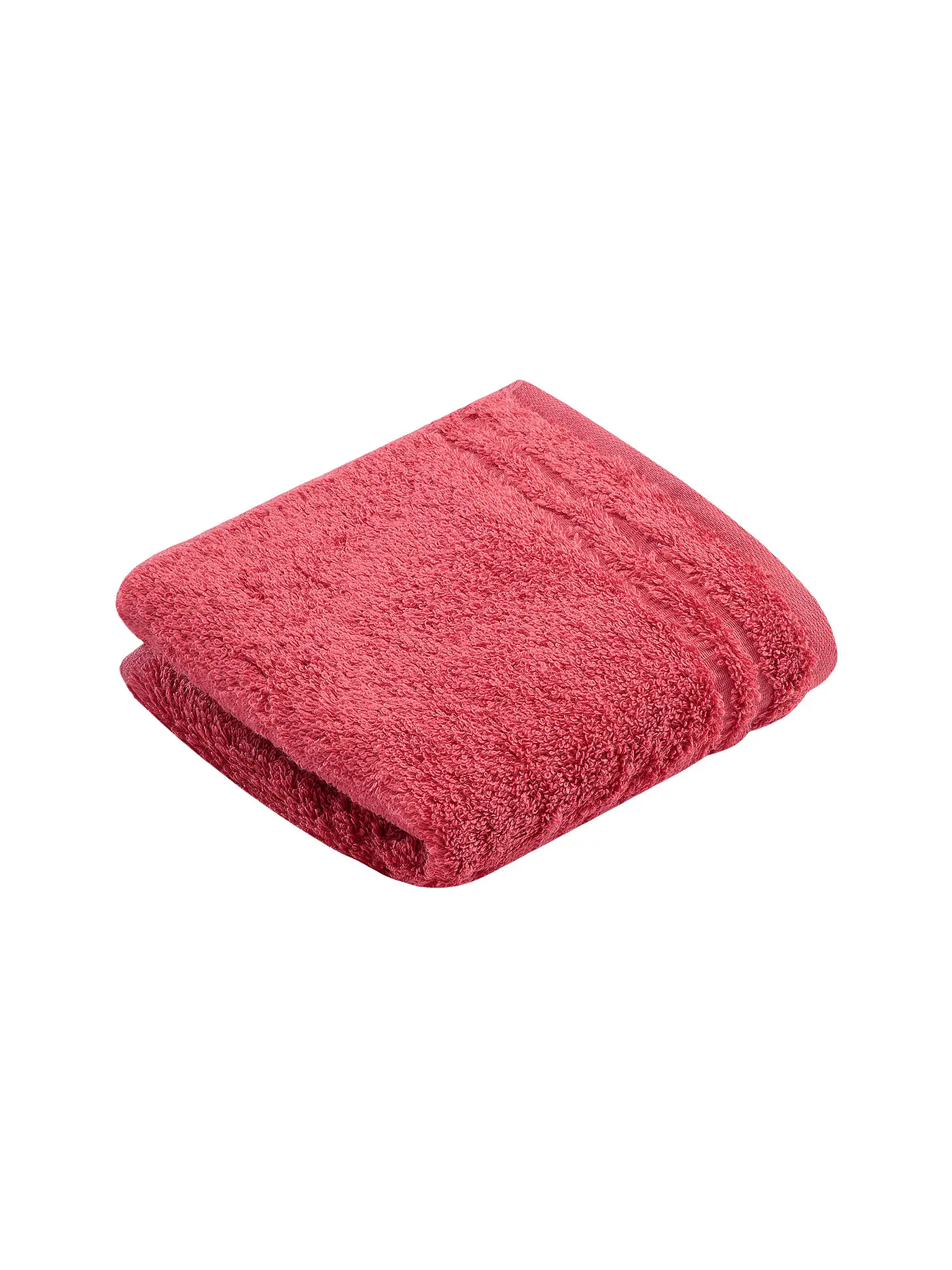 VOSSEN | Gästetuch Vienna Style Supersoft 30x50cm Deep Blue | rosa